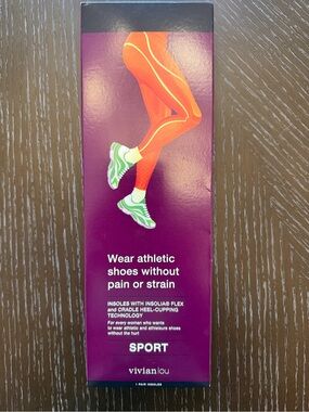 Vivian Lou SPORT Insoles- Adjustable Sizing